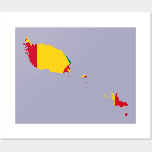 Grenadian Flag Wall Art by Historia